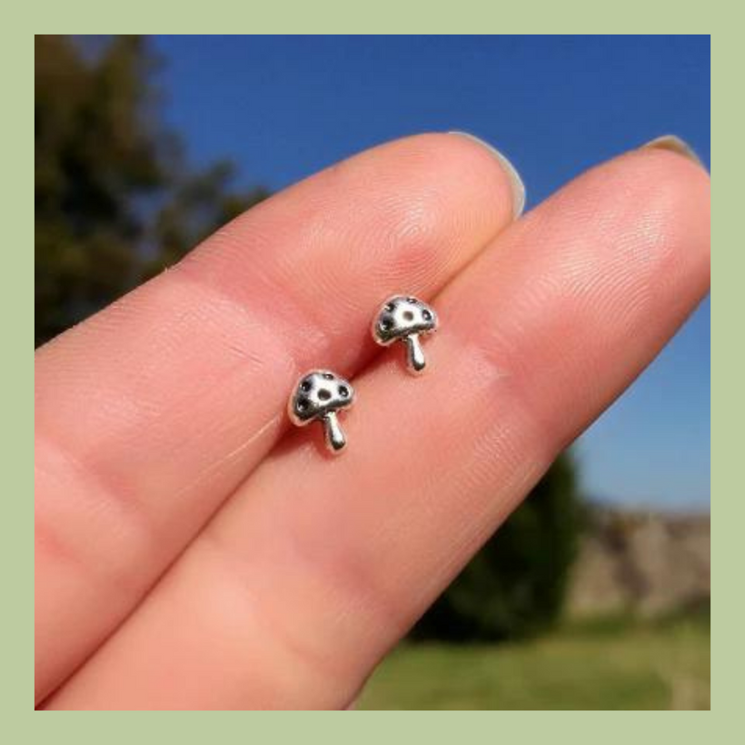 Sterling Silver Stud Earrings