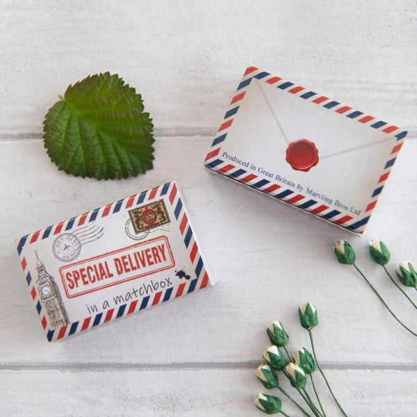 Special Delivery Happy Mother's Day Mini Bouquet in a Matchbox