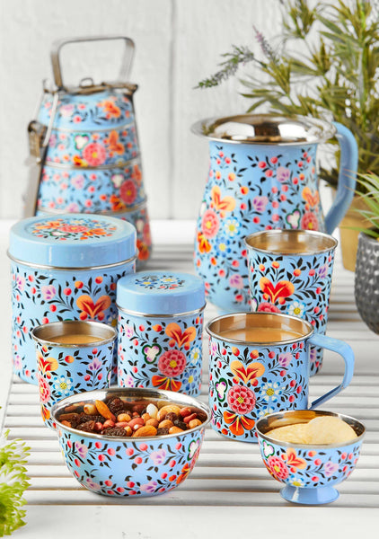 Ketaki Hand Painted Enamel Jug