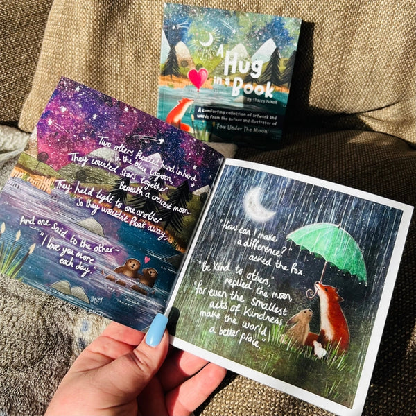 Hug in a Book Mini Paperback Book
