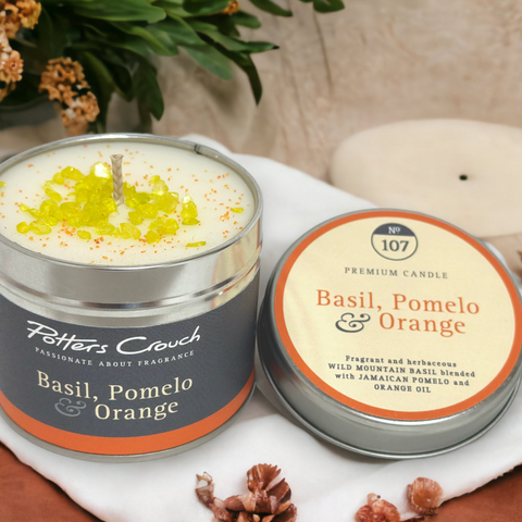 Basil, Pomelo & Orange Candle