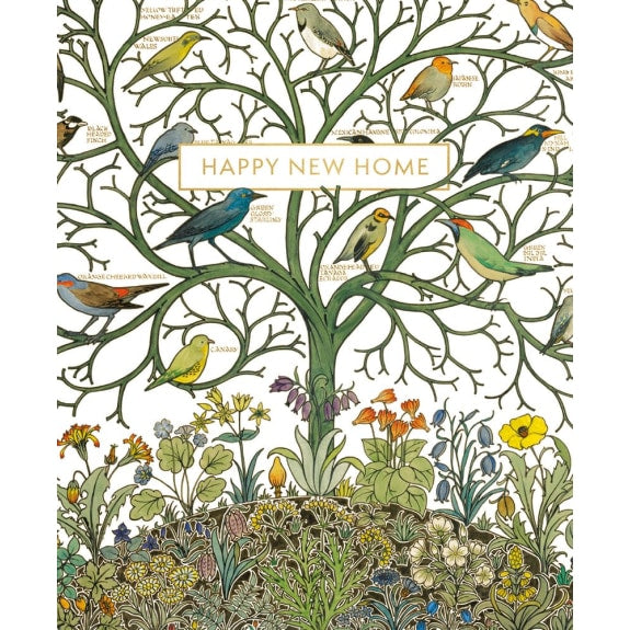 Birds of Many Climes New Home Card