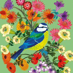 Blue Tit Greetings Card