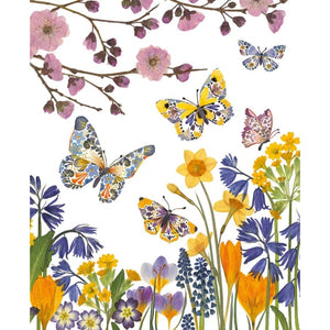 Butterfly Meadow Greetings Card