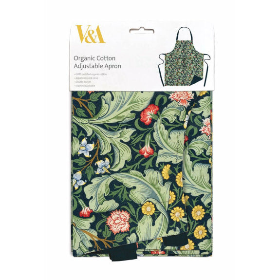 Leiceister Wallpaper Organic Cotton Apron