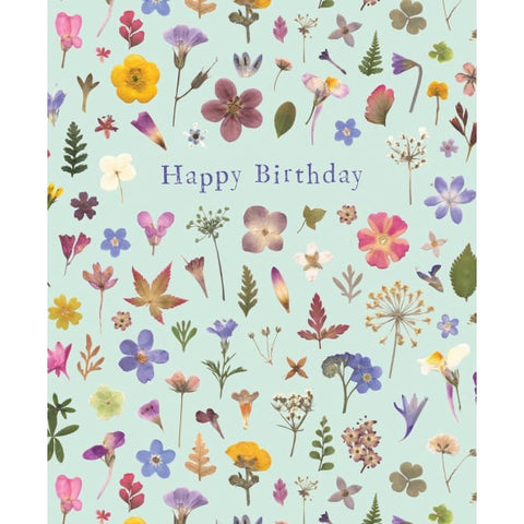 Mint Meadow Birthday Card