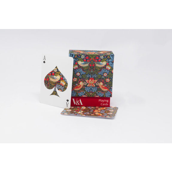 Strawberry Thief Playing Cards