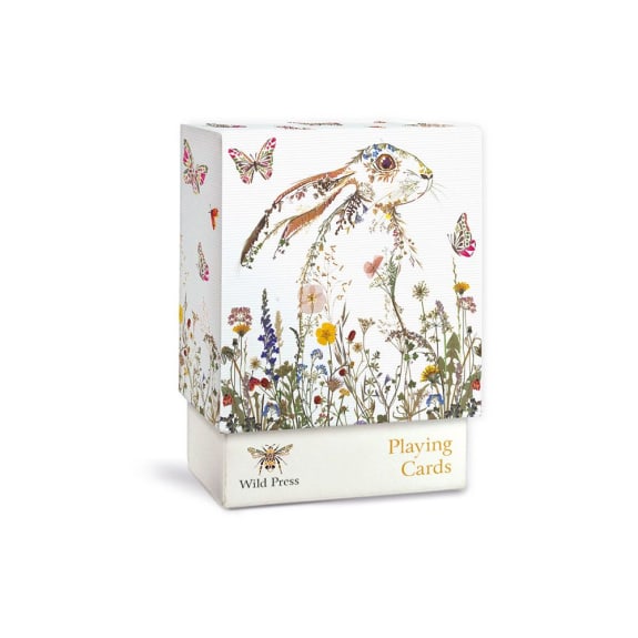 Wildflower Hare Playing Cards