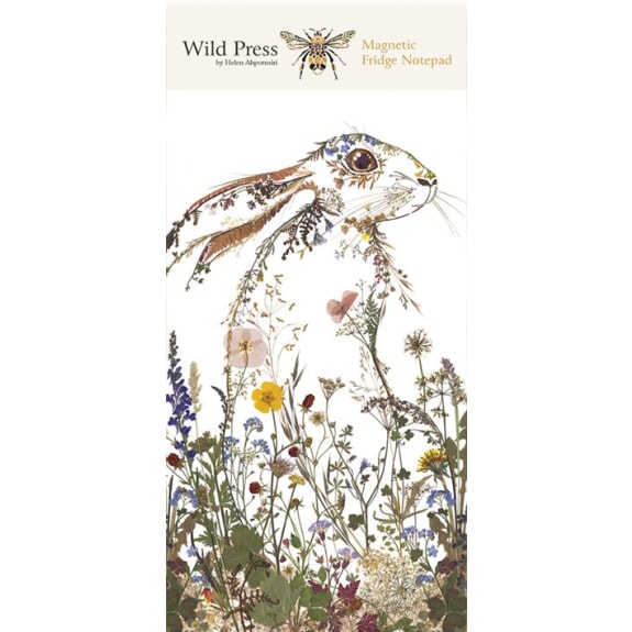 Wildflower Hare Magnetic Notepad