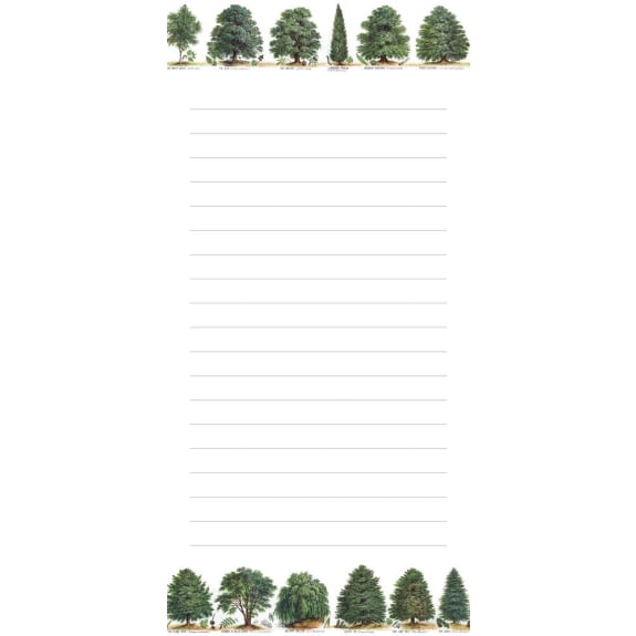 Our British Forest Trees Magnetic Notepad