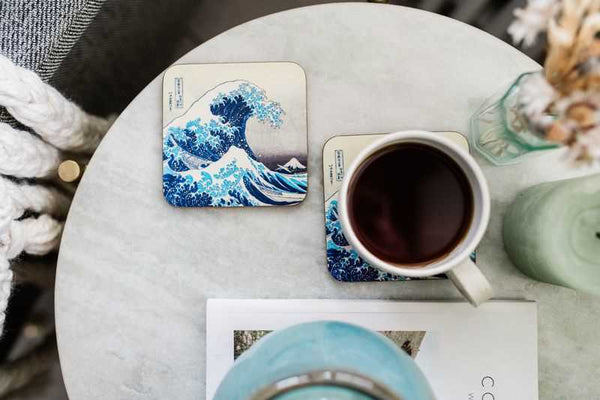 The Great Wave Set of 4 Coasters