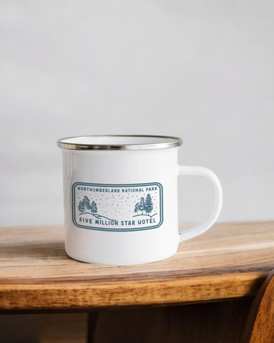 Northumberland National Park - Enamel Camping Mug