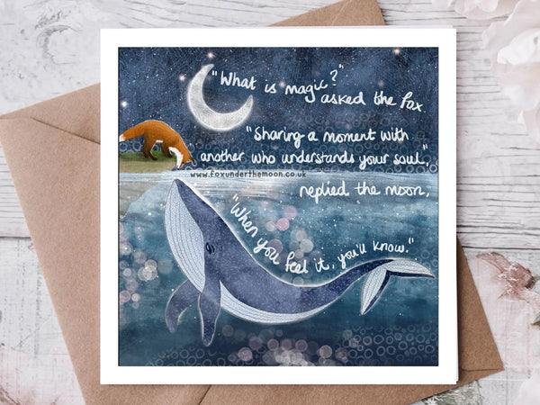 Soul Mates Greetings Card
