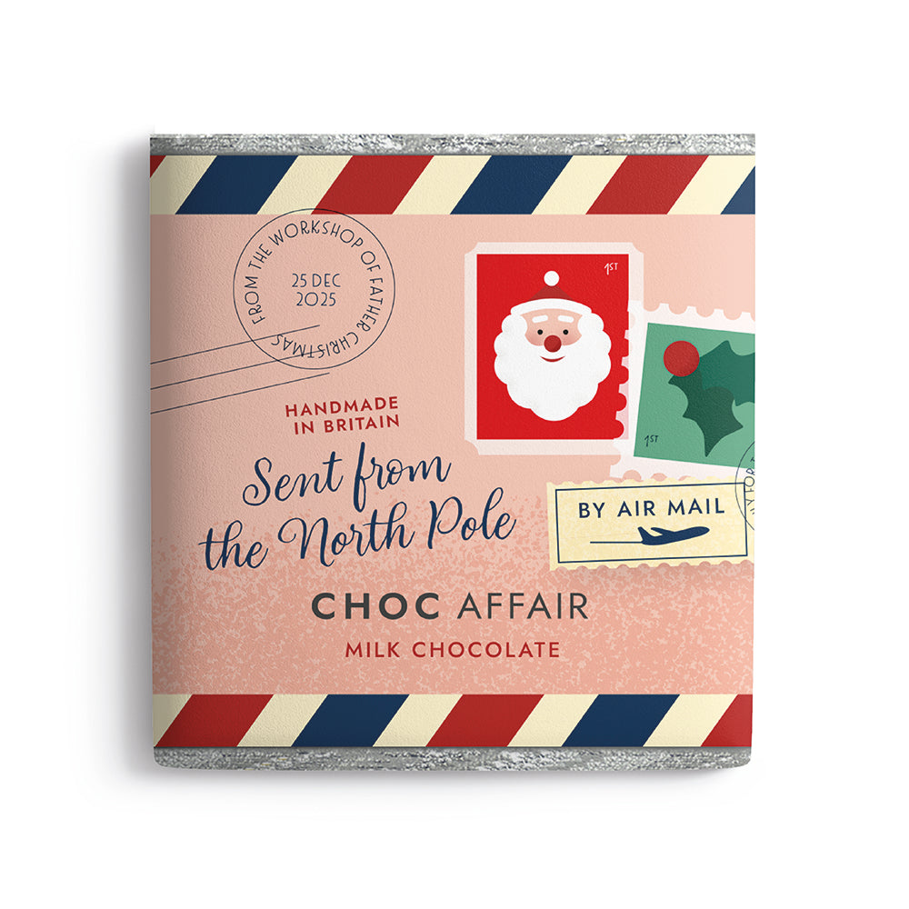 Letter from the North Pole Milk Chocolate Bar