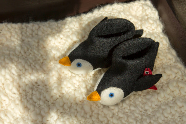 Pete Penguin Children's Slippers