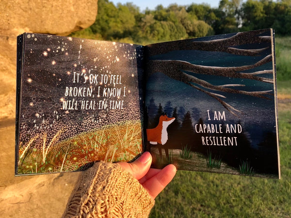 Light in the dark A Book of Affirmations Mini Paperback Book
