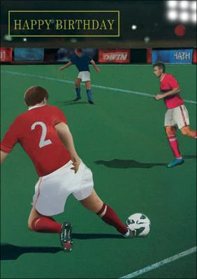 Happy Birthday Football Greetings Card