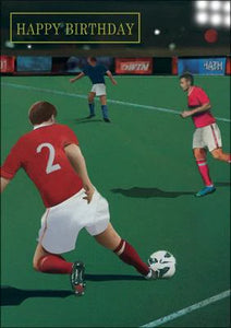 Happy Birthday Football Greetings Card