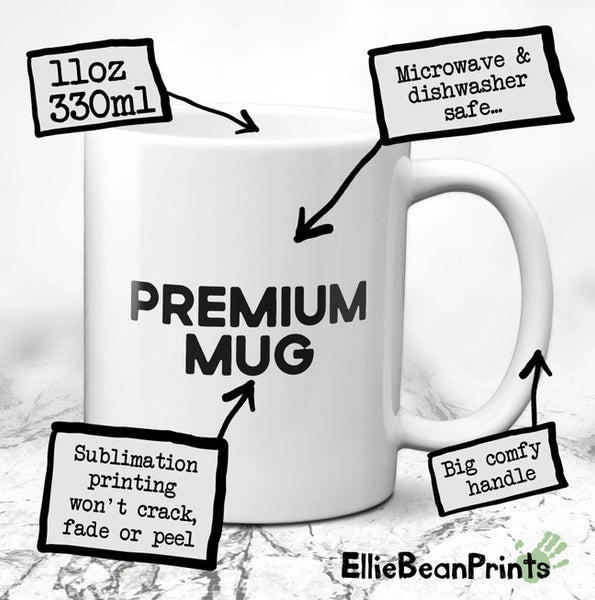 I Cycle Because I Love Cake Mug