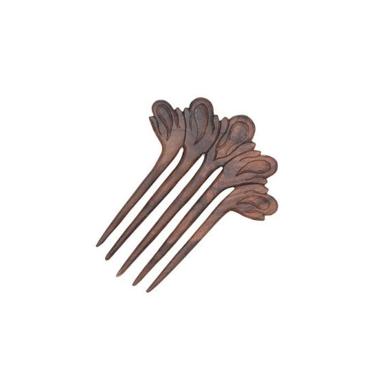 Wooden Hair Fork