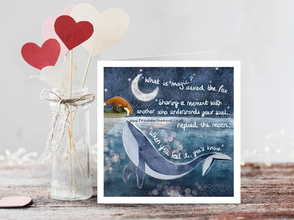 Soul Mates Greetings Card