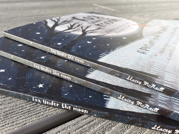 Fox under the Moon Paperback Book