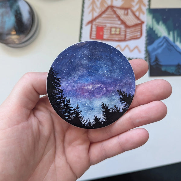 Night Sky Vinyl Sticker
