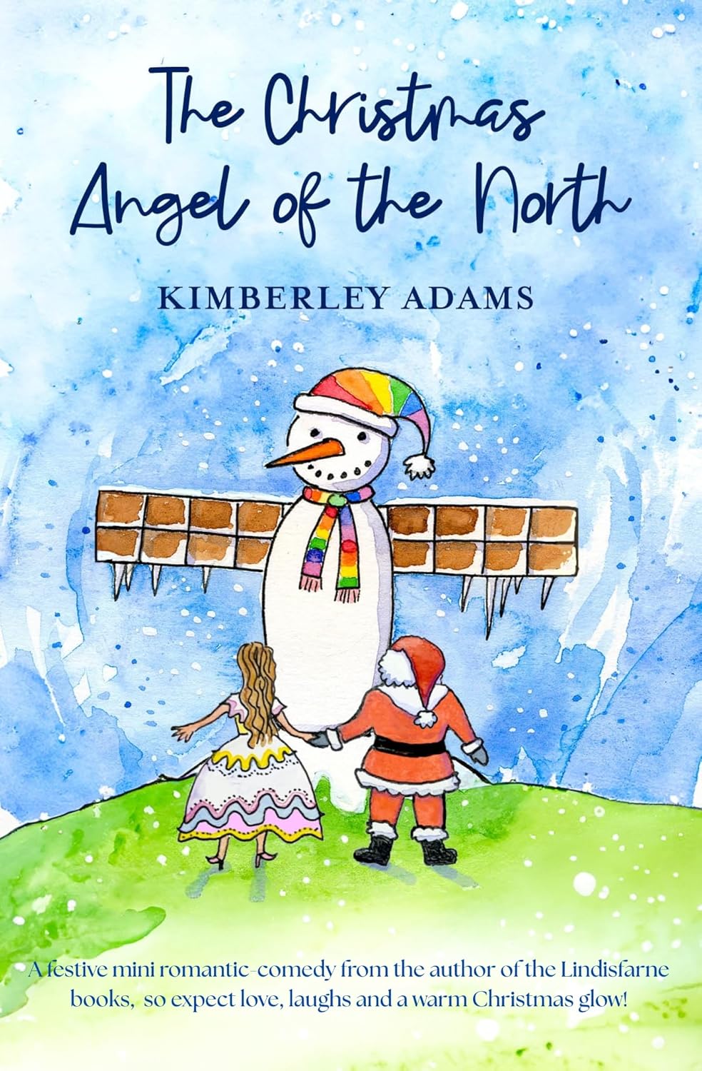The Christmas Angel of the North