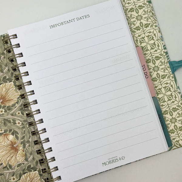 Morris and Co Daily Organiser