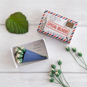Special Delivery Happy Mother's Day Mini Bouquet in a Matchbox