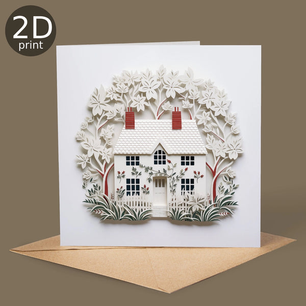 Ivy Cottage Greetings Card GP05