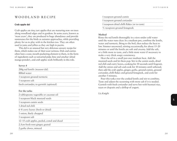 Almanac: A Seasonal Guide to 2026