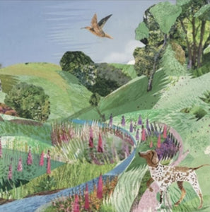 A Country Walk Greetings Card