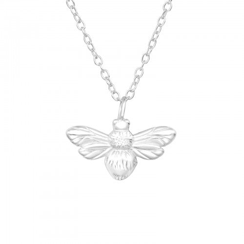 Bee Silver Pendant