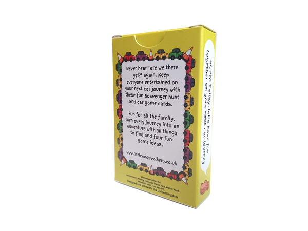 Car Journey Cards