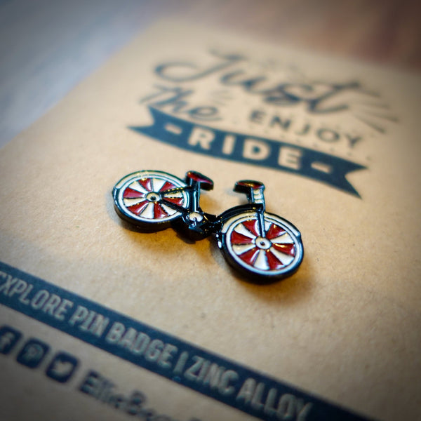 Cycling Enamel Pin Badge