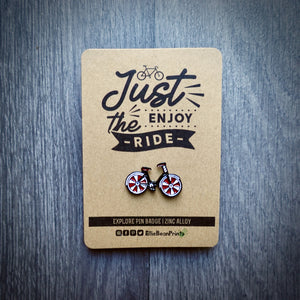 Cycling Enamel Pin Badge