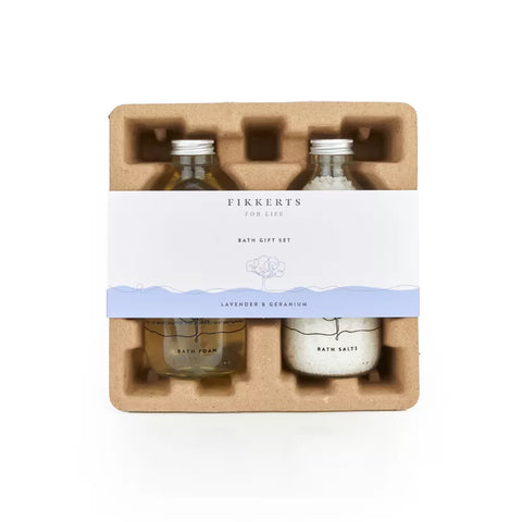 Lavender & Geranium Bath Gift Set