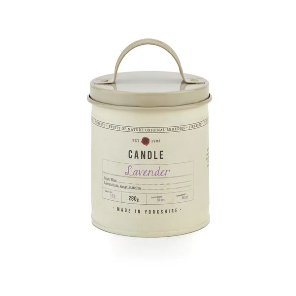 Large Lavender Soy Candle in a Tin 280g