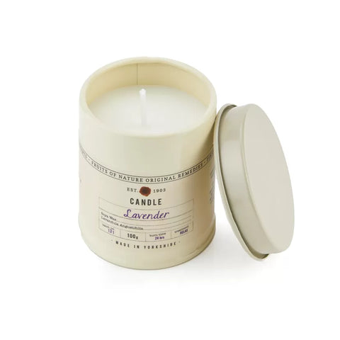 Small Lavender Soy Candle in a Tin 100g