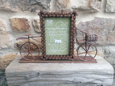 Bicycle Chain Photo Frame
