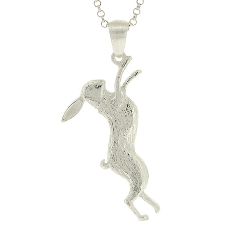 Nova Silver Boxin Hare Pendant