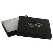 Nova Silver Rose Quartz Oval Stud Earrings 4mm