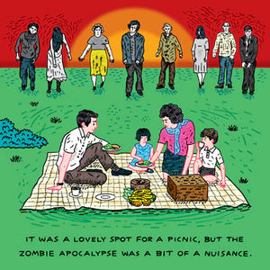 Zombie Apocalypse Greetings Card