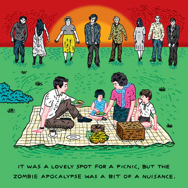 Zombie Apocalypse Greetings Card