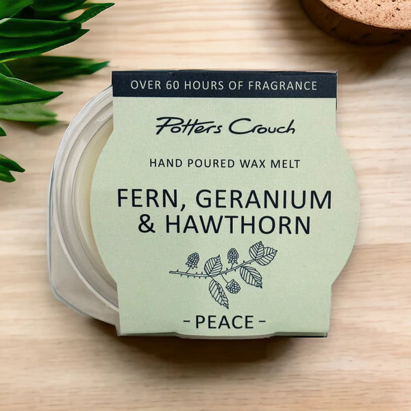 Fern, Geranium and Hawthorn Wax Melt