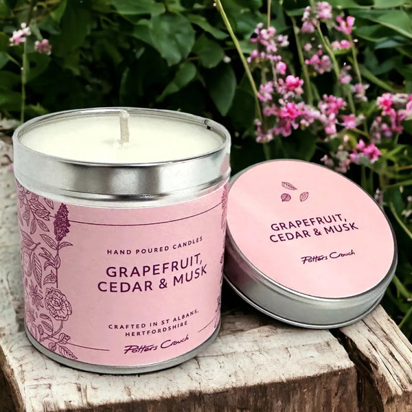 Grapefruit, Cedar and Musk Candle