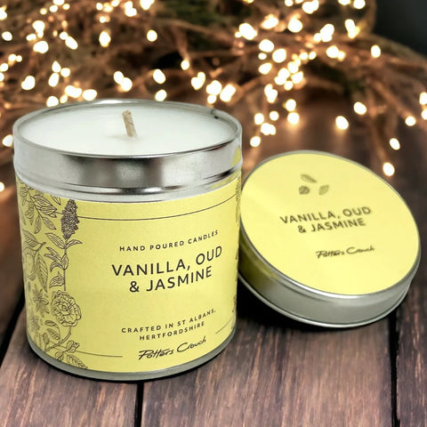 Vanilla, Oud and Jasmine Candle