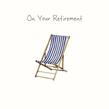 On Your Retirement Greetings Card