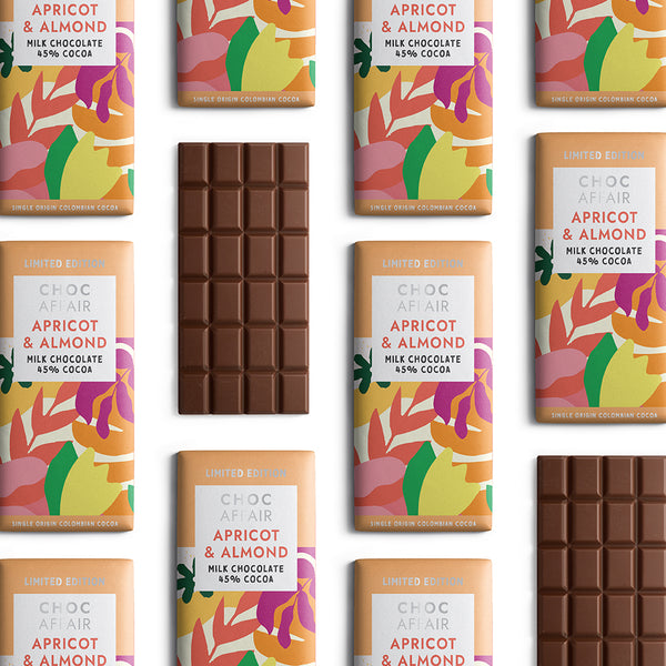 Apricot and Almond Milk Chocolate Bar